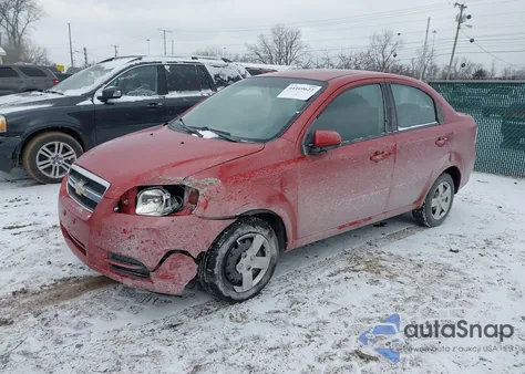 2011 Chevrolet Aveo 1Lt from USA, damaged, VIN KL1TD5DE6BB231553